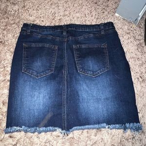 Jean skirt